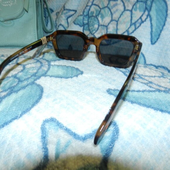 Frye & Co. Sunglasses Rectangular Tortoise UVA/UVB Protection NWT 🆕📦⌚🏃🏻💨⚡🚚 - Picture 9 of 16